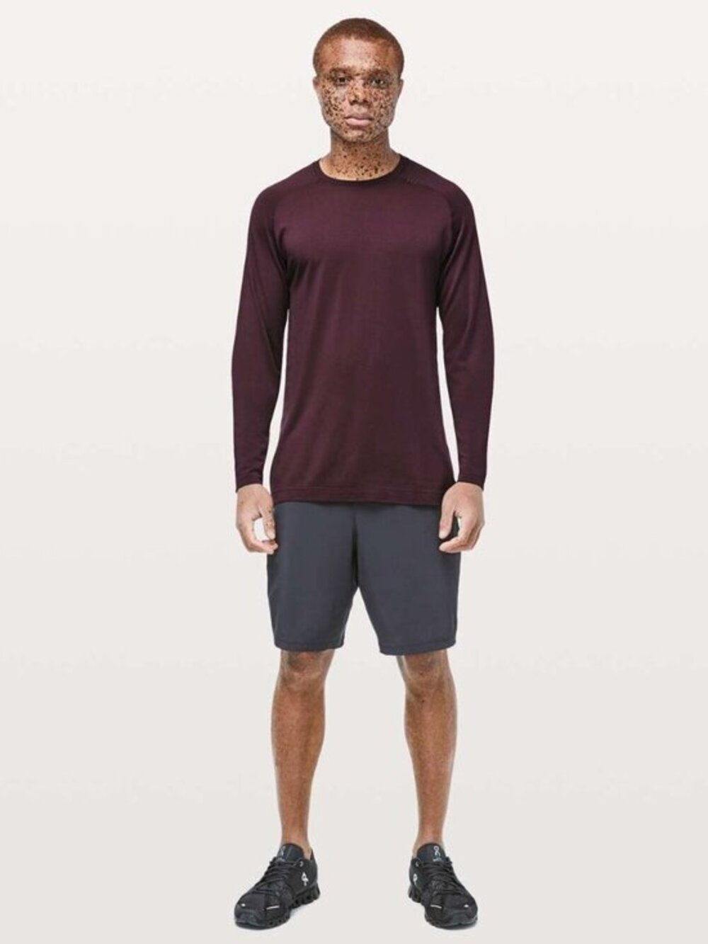 Lululemon Metal Vent Tech Long Sleeve Performance Shirt Plum Purple Men's Size L